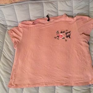 Crop thin H&M bee yourself